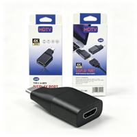 Adaptateur Type C vers HDTV 4K 30Hz, convertisseur USB C mâle vers HDTV femelle, Plug and Play pour ordinateur portable, téléphone, tablette vers TV, moniteur, projecteur