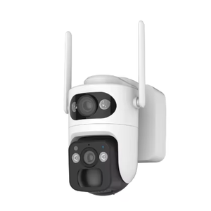 Telecamera IP PTZ Wireless da Esterno 8MP Smart 360 con Doppia Lente V380 Pro, Video 4K, WiFi, per Sicurezza Domestica e <span class=keywords><strong>Sorveglianza</strong></span> - Product Image 1