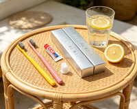 Kit dentaire d'hôtel, kit brosse à dents d'hôtel, kit dentaire jetable, ensemble brosse à dents pour invités, articles de toilette pour l'hôtellerie, kit dentifrice d'hôtel