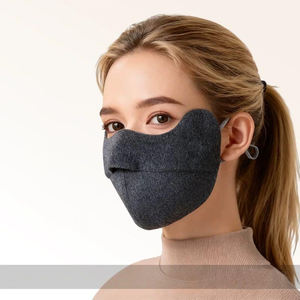 Masque facial en laine doublé de soie respirant et coupe-vent pour les activités de plein air, protection solaire UV, confort, <span class=keywords><strong>voile</strong></span> facial de protection UV - Product Image 2