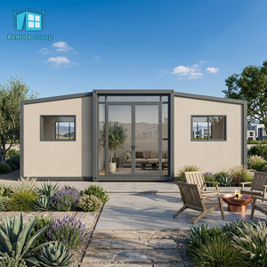 Casa Container Prefabbricata Moderna da 40 Piedi, Resistente agli Uragani, Design Pieghevole, Struttura in Acciaio, Casa Container Prefabbricata di Lusso - Product Image 2