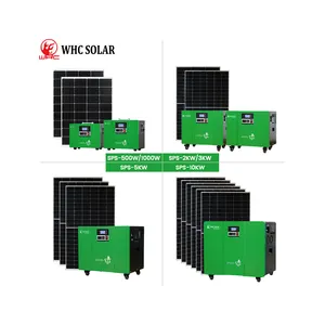 220V Camping Solar Generator Power Station 500W 1KW 2KW 3KW 5KW Portable Lithium Power Station for Home use