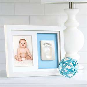 Cadre photo en bois bricolage impression coulée cadre d'impression main et pied bébé nouveau-né pour <span class=keywords><strong>souvenir</strong></span> <span class=keywords><strong>souvenir</strong></span> - Product Image 3