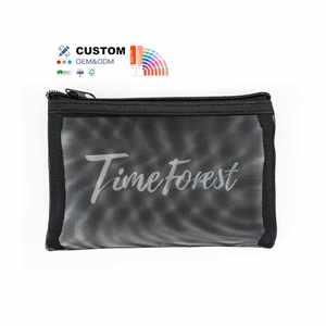 Bolsa de malla portátil al por mayor, barata, mini, para guardar pintalabios, bálsamo labial y brillo labial, para uso diario de mujeres. - Product Image 1