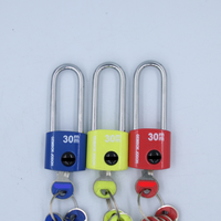 Loquet en plastique par pulvérisation coloré, serrure populaire et robuste, design moderne, 30mm, offre spéciale