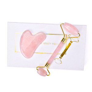 Tenu dans la main de pierres précieuses en cristal naturel rouleau masseur facial de <span class=keywords><strong>visage</strong></span> de <span class=keywords><strong>jade</strong></span> rouleau de peau de <span class=keywords><strong>massage</strong></span> - Product Image 6
