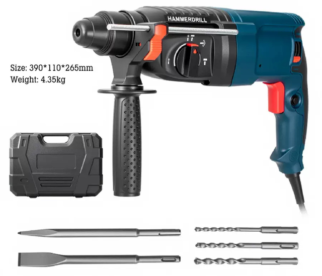 High-Power 900W 18V Variable Speed Keyless Impact Drill OEM Electric Hammer Power Tool Set-Lightweight DIY Hardware Tool