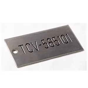 China aluminum steel plates precision laser cutting custom metal plate Custom Engraved Brand Logo Metal Label Plates