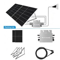 Panneau solaire monocristallin demi-cellule 405W, module PV à haute efficacité (21 %) pour système de toiture commercial de petite taille