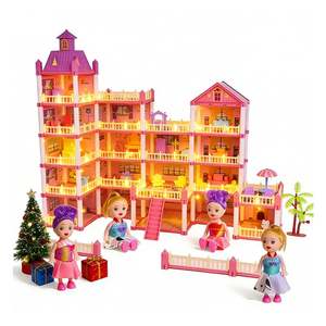 Kit de maison miniature japonaise avec mobilier de villa en mezzanine, jouet DIY en plastique à assembler, cadeau créatif pour adolescents, adultes et collectionneurs - Product Image 1