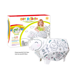 <span class=keywords><strong>Aquarelle</strong></span> 3D effaçable, 1 pièce, DIY, Doodle, pâte de plantes, carton, <span class=keywords><strong>mouton</strong></span>, avec stylos - Product Image 2