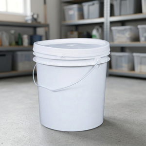 10 LTR (A) Round Plastic Eco-Friendly Industrial Container - Product Image 2