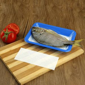 Good Quality Tray Absorbent Fresh Fish Absorption <b>Meat</b> Pad 160*80mm - Product Image 3