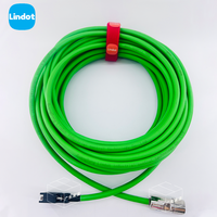 Cable de Señal para Codificador Incremental Compatible con SIEMENS SINAMICS Serie V90, 6FX3002-2CT12-1BF0, 15m, Conector Recto M23, PVC