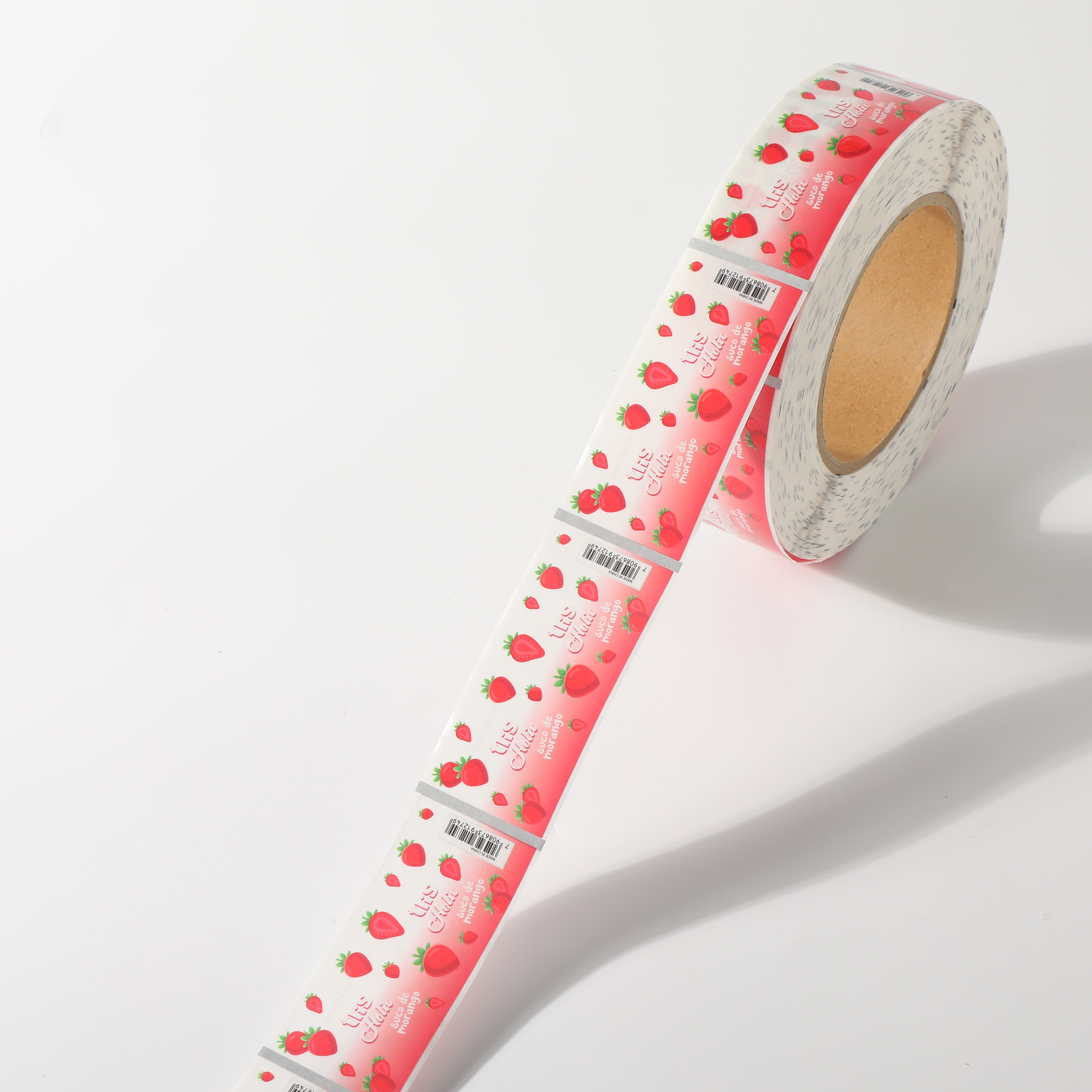 Wholesale Glossy Roll Cosmetic Label for Lipstick Kiss Cut Sticker Sheets for Packaging