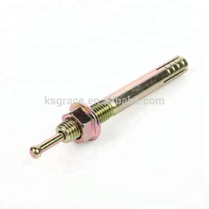 Grade10.9 Couleur Zinc Hit Ancre Expansion Vis Expansion Pin Ancrage Avec Couleur Zinc Plaqué Clou-Hiting Expansion Boulons D'ancrage - Product Image 6