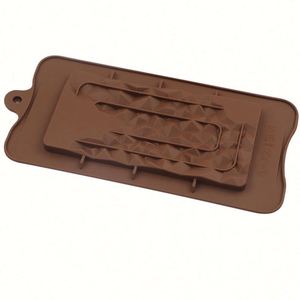 Moule à gaufres en silicone à géométrie solide irrégulière pour chocolat, échantillon gratuit d'usine, fabrication artisanale DIY pour boulangers OEM/ODM - Product Image 3