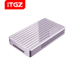 ITGZ - Carcasa <span class=keywords><strong>Externa</strong></span> para Disco Duro <span class=keywords><strong>SSD</strong></span> <span class=keywords><strong>Thunderbolt</strong></span> 5, 80 Gbps, M.2 NVMe, con Ventilador de Refrigeración, OEM - Product Image 1