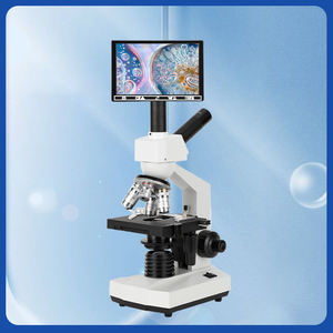 Monokulares TV-Mikroskop Halogenlampe Biologisches Mikroskop LED-Licht Medizinisches Labor mikroskop - Product Image 3