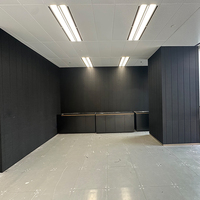 Panneaux acoustiques muraux en polyester, panneaux décoratifs absorbants le son, panneaux modernes de réduction du bruit pour bureau, hôpital, salle