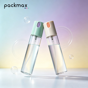 Flacon pulvérisateur PET transparent avec bouchon verrouillable 80 ml 100 ml |   Tonique anti-moustiques hydratant en vaporisateur fin - Product Image 2