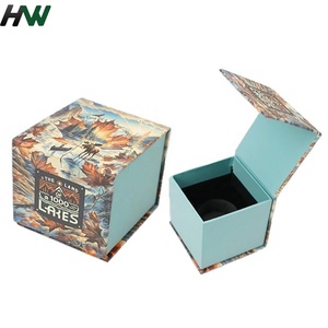 Caja de Regalo Magnética Rígida de Lujo Personalizada de Fábrica con Grabado, Laminado Mate y Recubrimiento UV para Cajas de Perfumes y Cosméticos - Product Image 1