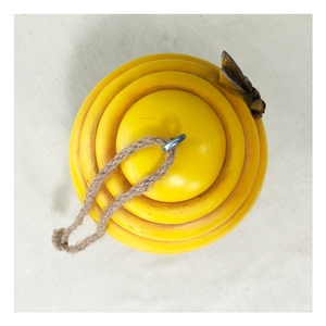 Goedkope gele wanddecoraties voor thuis, gemaakt in China, van <span class=keywords><strong>polyresin</strong></span>, bijen-vogelhuisje. - Product Image 5