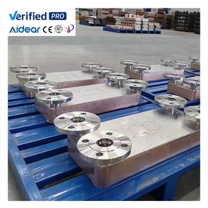 Échangeur de chaleur à plaques brasées en cuivre en acier inoxydable 304 316L, haute efficacité, faible <span class=keywords><strong>entretien</strong></span>, 220V/380V, fourni par l'usine - Product Image 5