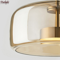 Lampe suspendue en verre de luxe de créateur, luminaire créatif pour projet hôtelier, bar, salle à manger, chambre à coucher, décoration résidentielle