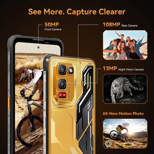 Blackview Fort 5 โทรศัพท์มือถือสุดแกร่ง ขนาด 6.78 นิ้ว แรม 36GB รอม 256GB ระบบปฏิบัติการ Android 16 สมาร์ทโฟนสำหรับกิจกรรมกลางแจ้ง - Product Image 4