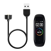 Chargeur magnétique pour bracelet intelligent Xiaomi original Smart Band 5 6 7 NFC Mi Band 5/6/7, câble de charge USB noir de 45 cm (MC001)