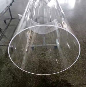 للبيع بالجملة أنبوب زجاجي شفاف منصهر من السيليكا الكوارتز أنبوب كوارتز للمعالجة الحرارية أنبوب فرن كوارتز مخصص - Product Image 4