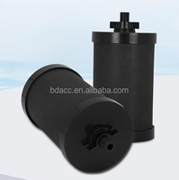 Filtre à eau de remplacement compatible Alexapure 2387 Pro noir, haute capacité, longue durée de vie, pour système de filtration par gravité