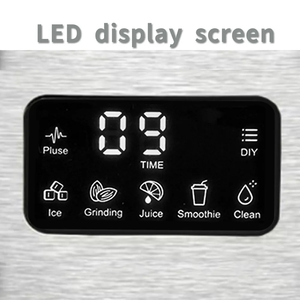 Licuadora de Alta Resistencia, Máquina para Hacer Leche de Frutas, Extractor de Jugos, Mezcladora de Cocina, Extractor de Frutas, Licuadora Multifunción - Product Image 3