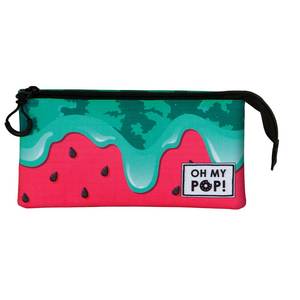 Estuche para lápices triple Karactermania For Oh My Pop Melty Melon, verde - Product Image 2