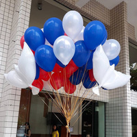 Ballon gonflable en aluminium pour décoration de mariage, couleur blanche, pour la saint-valentin