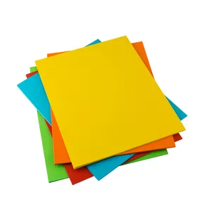 A4 Color Paper Ream 10 Colors 100% Vigin Pulp Acid Free Office Color Paper 70gsm 80gsm A4 Size Printable Colour Paper