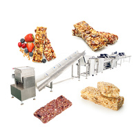 Ligne de production automatique de barres granola, machine à fabriquer des barres énergétiques, équipement de transformation de barres protéinées à l'avoine et de barres céréalières