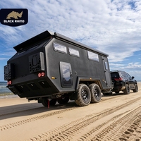 Caravane de luxe tout-terrain avec climatisation, modèle extensible, idéale pour le voyage – Nouveauté très demandée