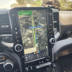 Tulis 13.6 "Android 12 <span class=keywords><strong>Tesla</strong></span> Style autoradio à écran Vertical pour Dodge Ram 2019- 2023 lecteur DVD stéréo Gps Navigation Carplay - Product Image 4