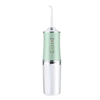 Hydropulseur dentaire intelligent portable en plastique avec réservoir d'eau intégré, étanche IPX6, pour usage hôtelier et domestique, appareil de nettoyage dentaire électrique
