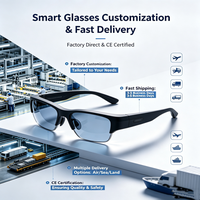 Gafas de Sol Inteligentes OEM G61 con Audio, Llamadas Manos Libres, Lentes Electrocrómicas Táctiles, Gafas Inteligentes con Música para Hombre y Mujer