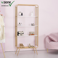 Présentoir Mural Moderne Pliable pour Sacs à Main de Dames – Agencement de Vitrine pour Boutiques