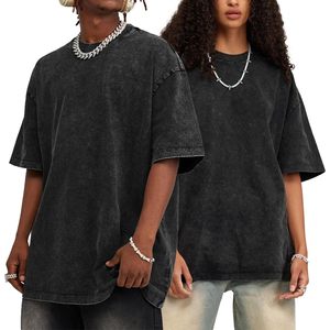 2025 Men's T-<b>Shirts</b> Oversized Vintage Tees Unisex Heavyweight 100% <b>Silk</b> Cotton Classic Short Sleeve Tee <b>Shirts</b> - Product Image 2