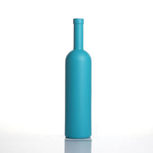 Bouteilles en verre de glaçage de vin <span class=keywords><strong>rouge</strong></span> de 200ml 375ml 500ml 700ml pour le vin et la <span class=keywords><strong>vodka</strong></span> de <span class=keywords><strong>fruit</strong></span> de glace pulvérisés pour la présentation de qualité supérieure - Product Image 3