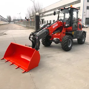 Everun 1.5T Er1500 Agricultural Machinery With Ce Multifunction Mini Telescopic Wheel Front Loader