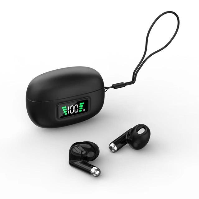 True Wireless Stereo Earphones In-Ear Binaural Sports Wireless Earphone LED Display Noise Reduction Gaming TWS Earbuds