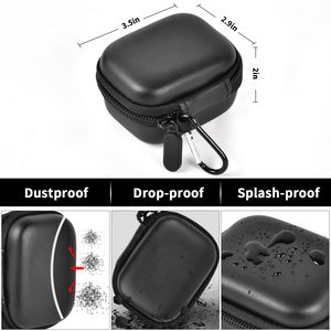 Mini étui de pompe à vélo 100PSI Compatible avec pompe à vélo Portable Mini sac de rangement de gonfleur de pneu de vélo - Product Image 4