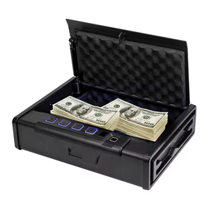 Safewell nhỏ gọn và linh hoạt điện tử sinh trắc học quang học vân tay chống cháy safebox tiền tiền an toàn hộp với giấy chứng nhận - Product Image 6