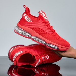 Zapatillas deportivas de verano 2026 para hombre, con cordones, transpirables, de malla blanca, con suela gruesa y amortiguación suave, informales, para correr y caminar. - Product Image 1